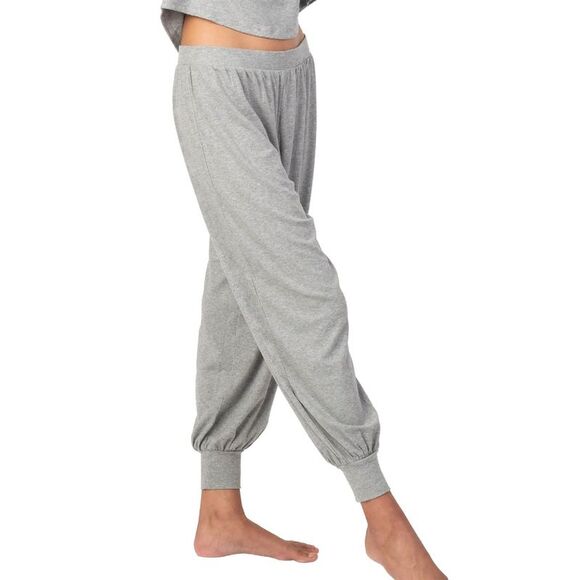 Lively Womens Rib Joggers Pants X-Small Heather Grey - Picture 3 of 4